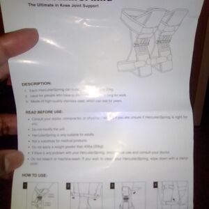 HerculiarSpring Knee Joint Support Brand New